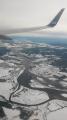 Flug in den Winter